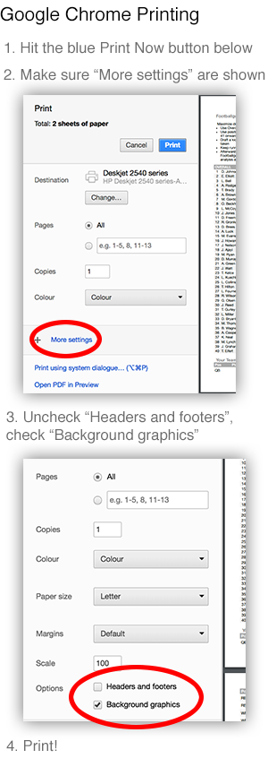 instructions