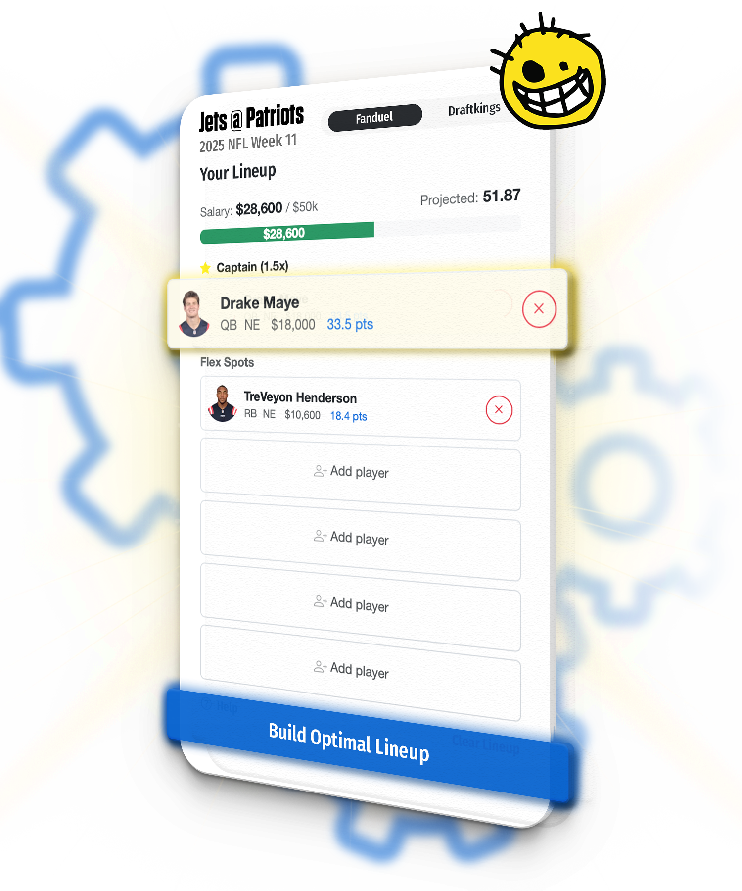 Rate My Team Interface