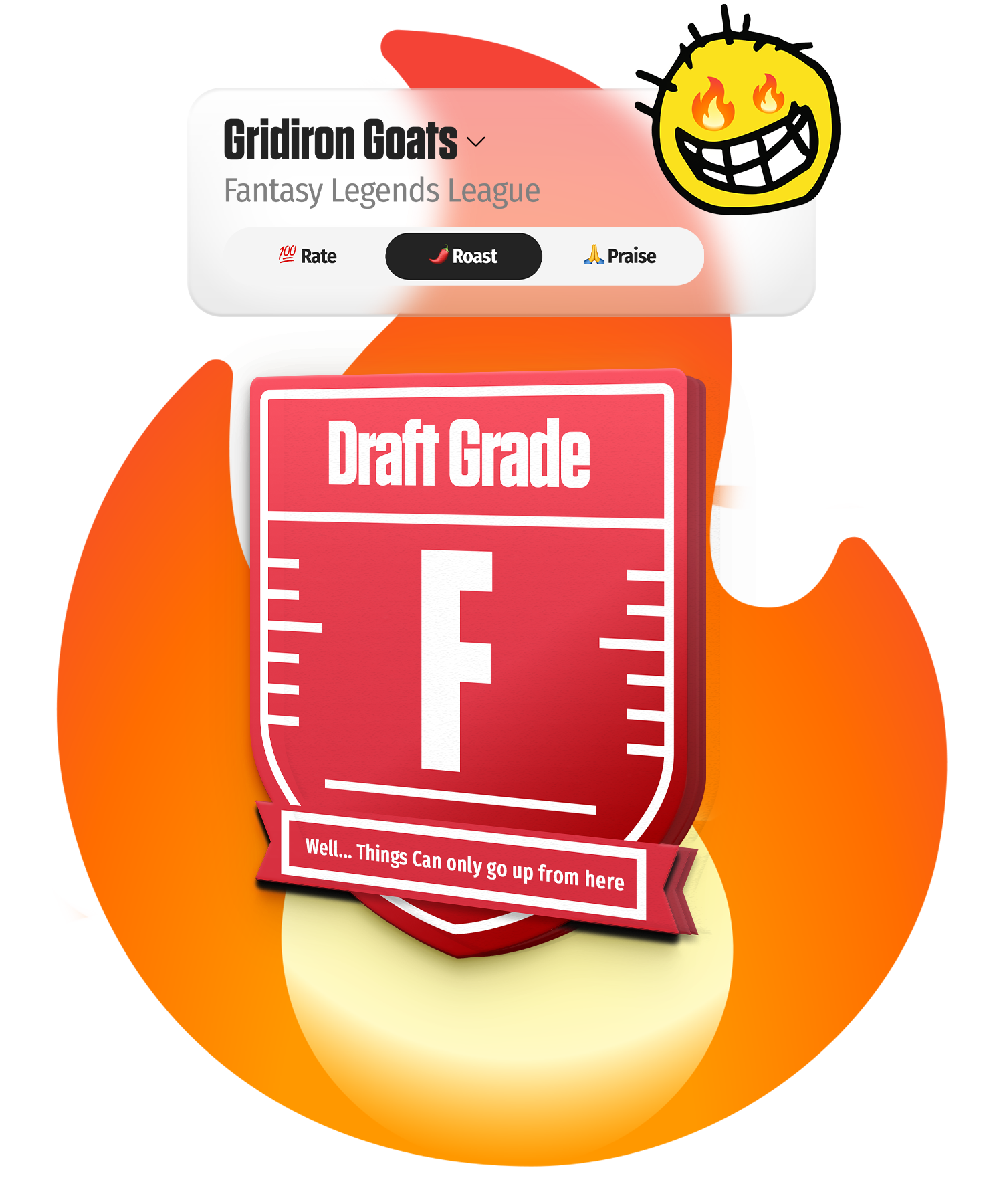 Roast My Team Interface